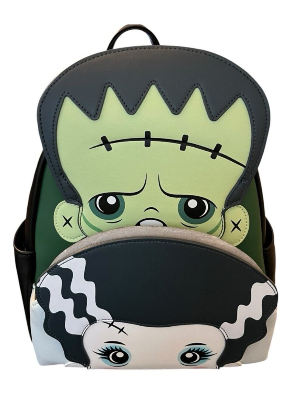 Loungefly Universal Monsters Frankenstein & Bride Mini Backpack Halloween NWT